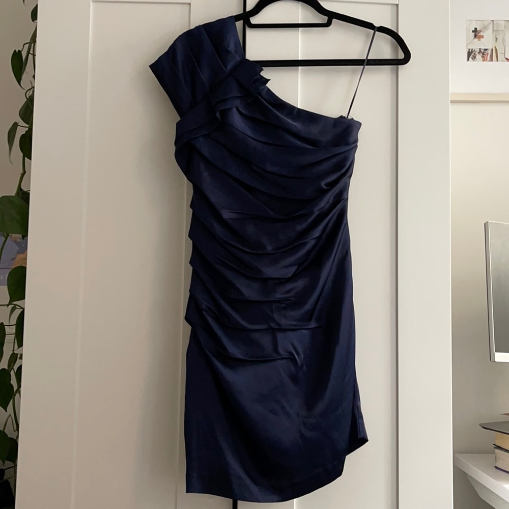 Express size 0 blue wedding